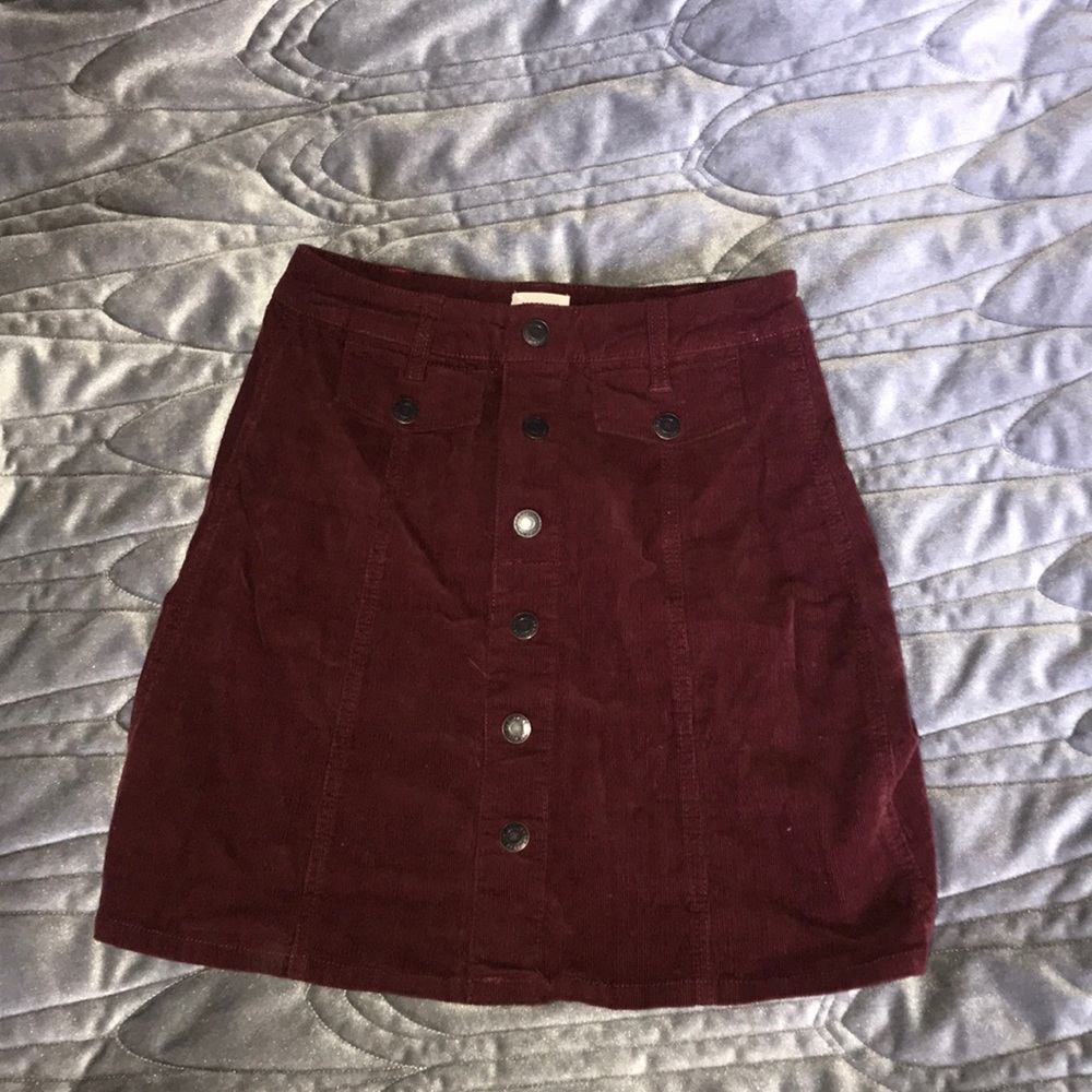 Corduroy Skirt, Size 00-0.